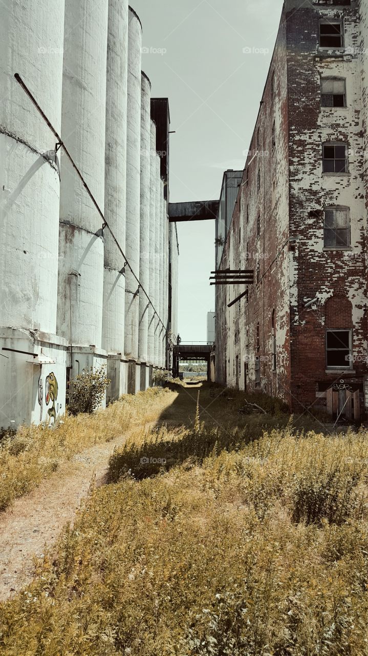Grain silo Silo City Buffalo NY