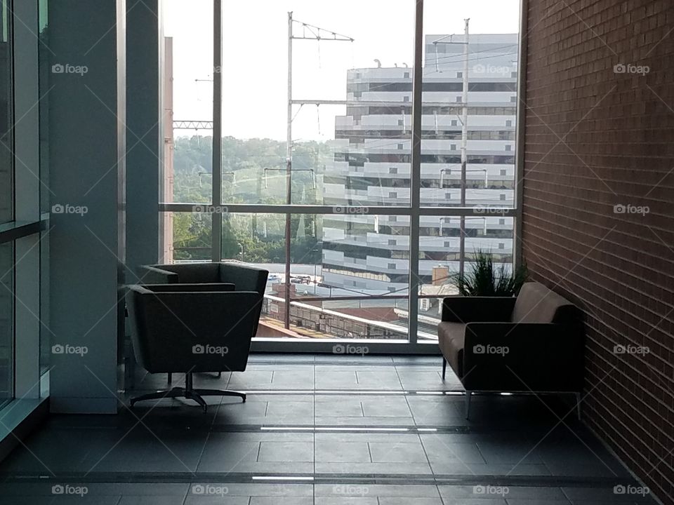 The corridor east tower, moving on up.