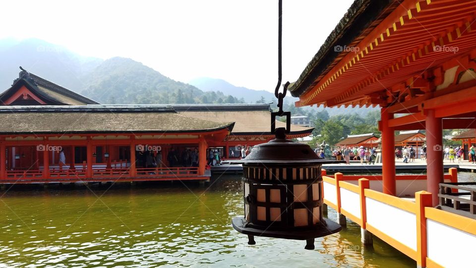 Lantern at the temple