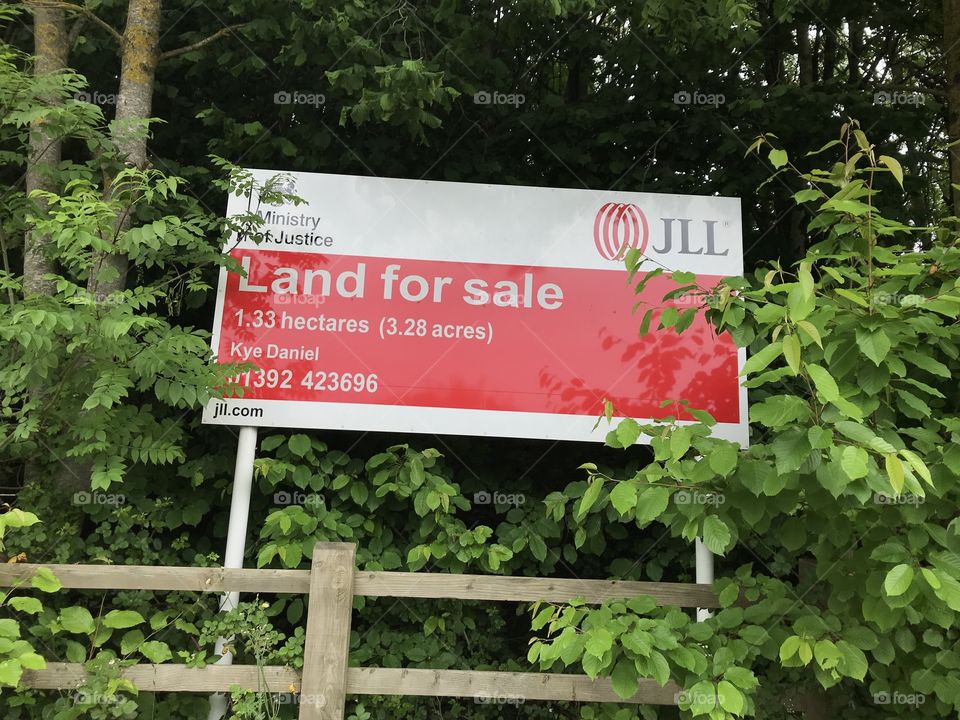 Fits well with my property management selection of photographs, clearly those responsible are the property managers and are offering this land for sale.