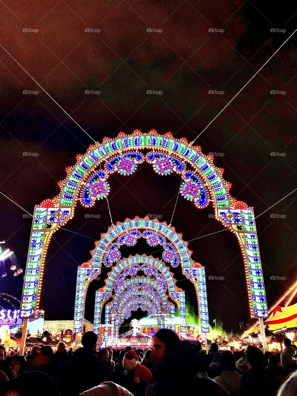 Winter Festival in London is fun!