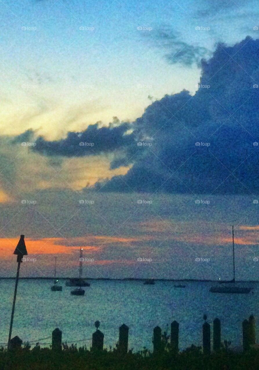 Sunset on Florida Bay