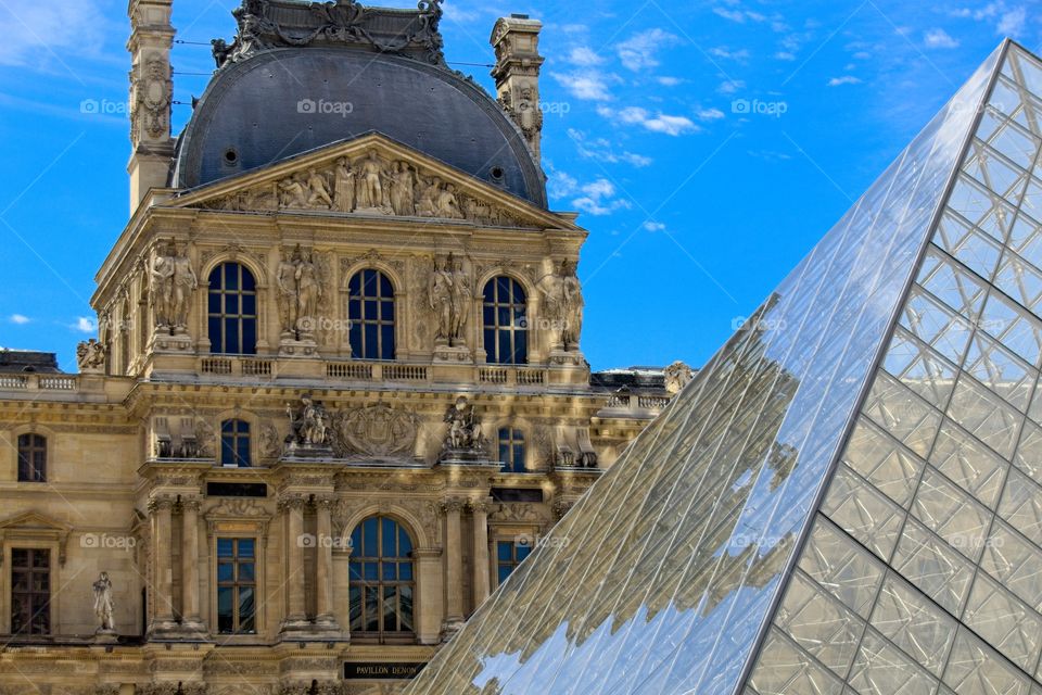 glass building in the city