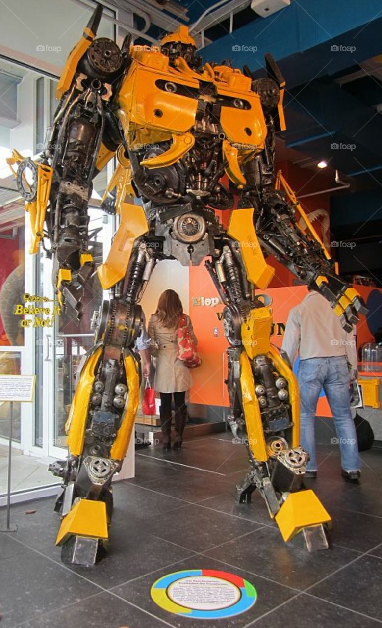 Bumblebee from the movie Transformers