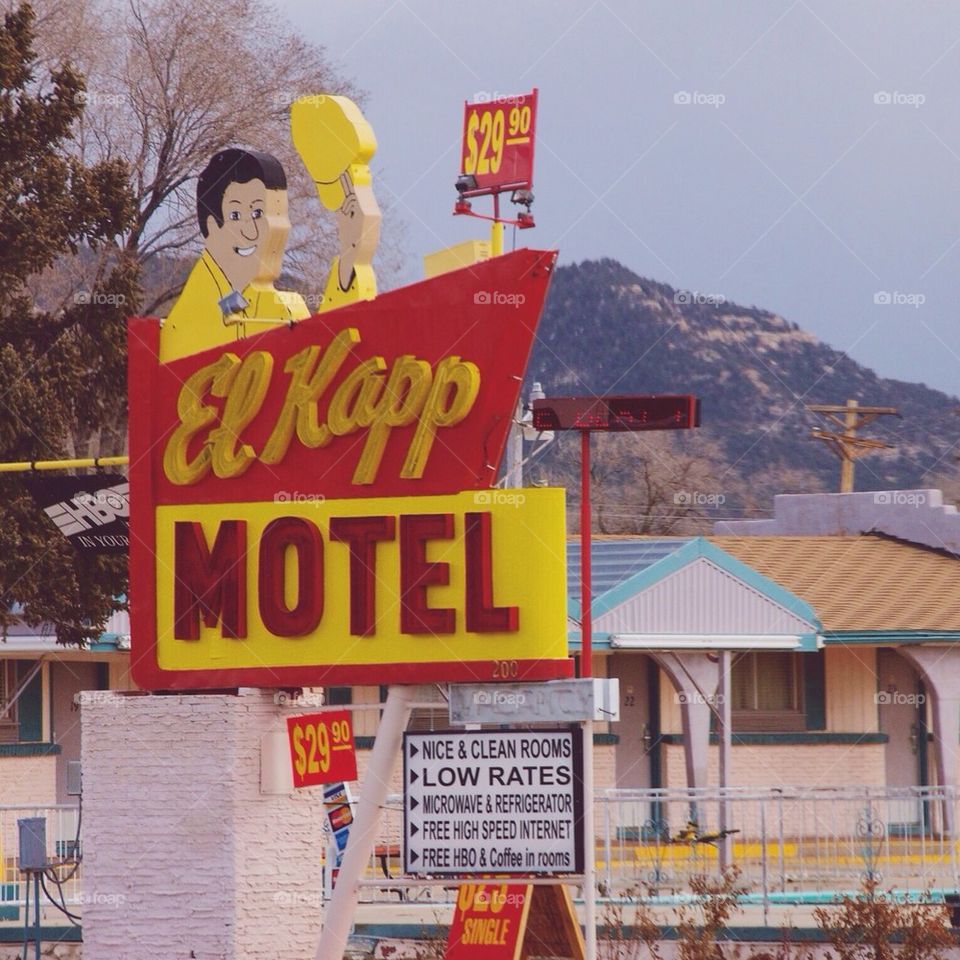 Ell Kapp Motel in Raton, New Mexico
