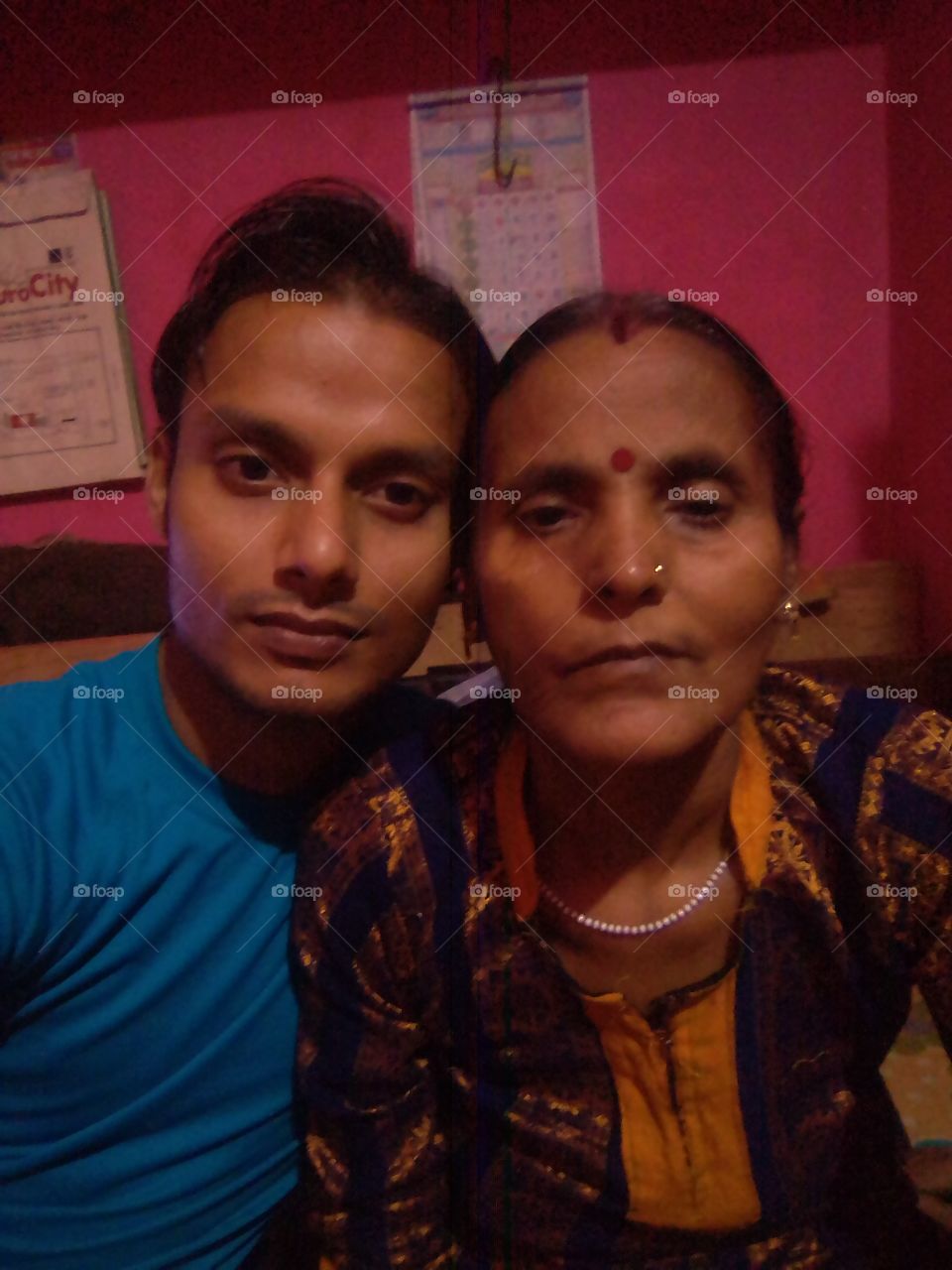 My lovely mom. She is suffering from paralises.plzzz bless my mom