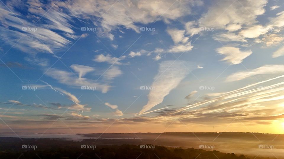 Looks like a busy sky