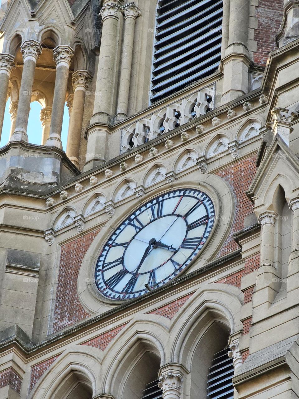 It's not the Big Ben. It's the clock on the church