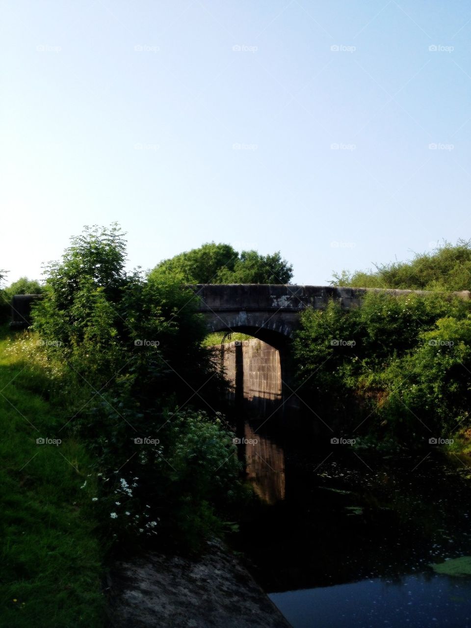 Bridge over water