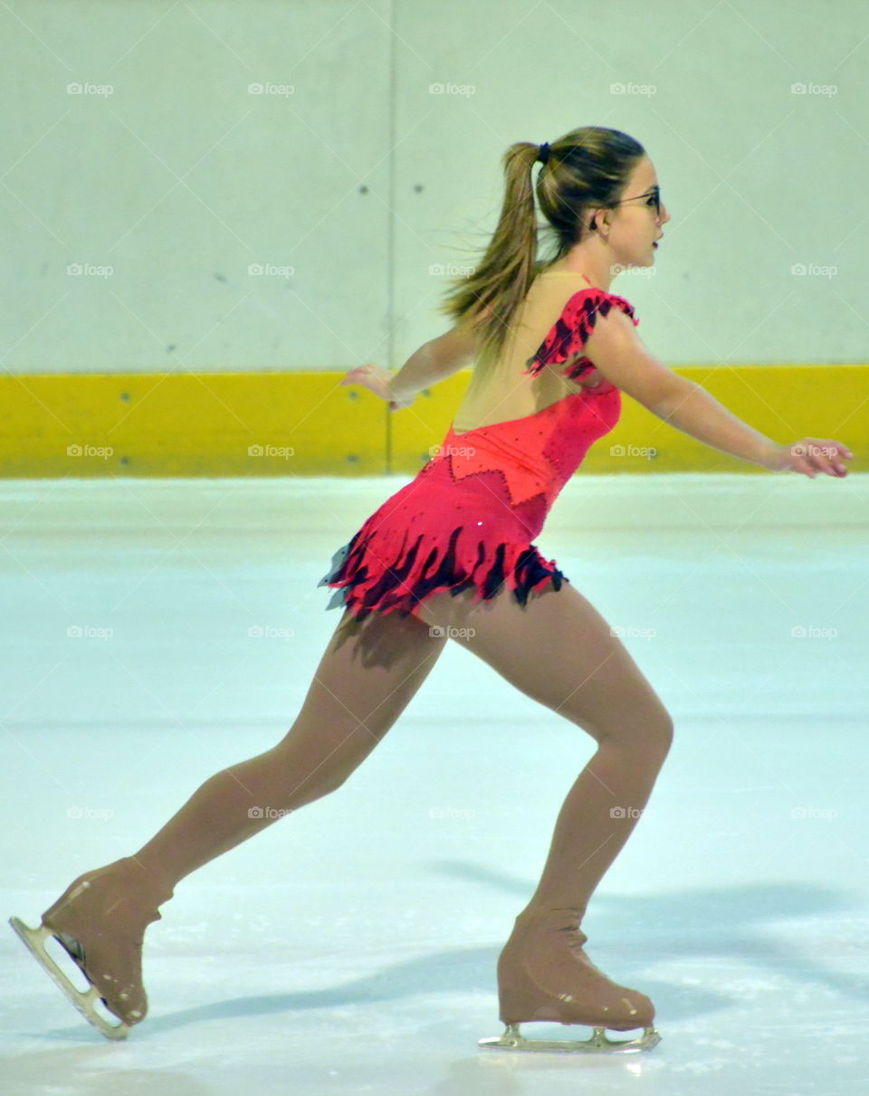 ice sports, figure skating, ballerina