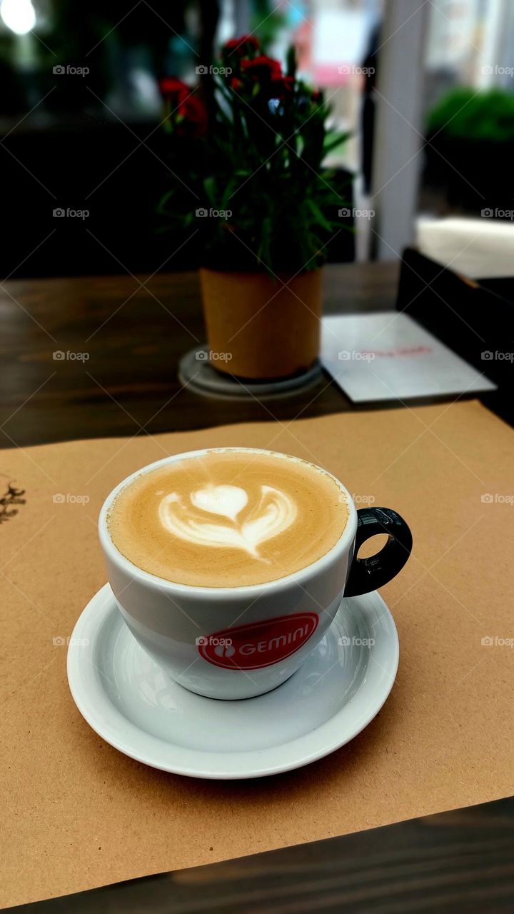 coffee.  Relax with a cup of coffee