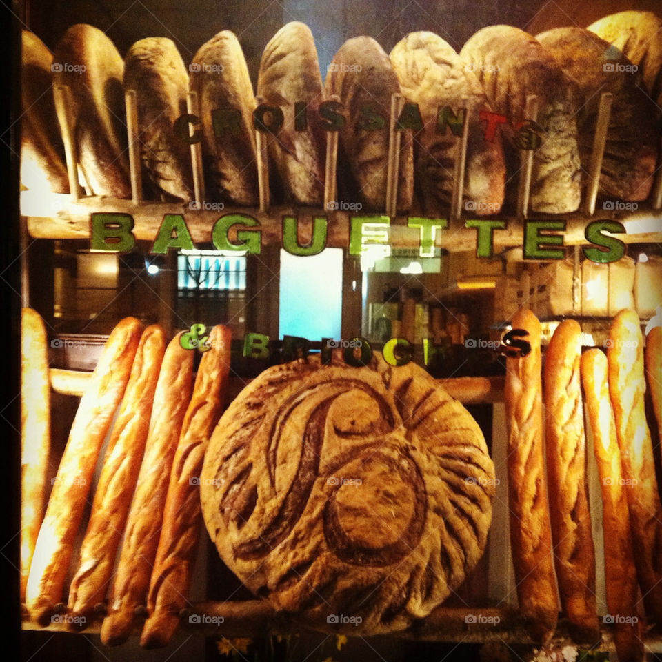 Balthazar's bakery window NYC