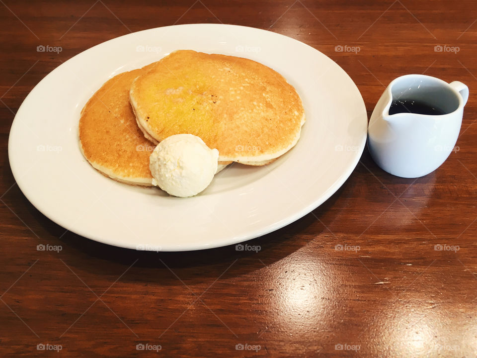Warm pancakes ❤️