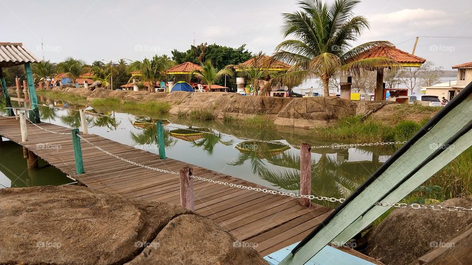 Paisagem, turismo, lago, pousadas...
