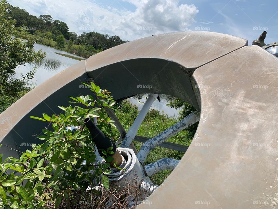 Urban Nature Water At The Draa Field Stormwater Park In The City For The Ecosystem To Provide A Water Quality Benefit To The Indian River Lagoon And To Reduce Flooding Within The Basin, In Florida.