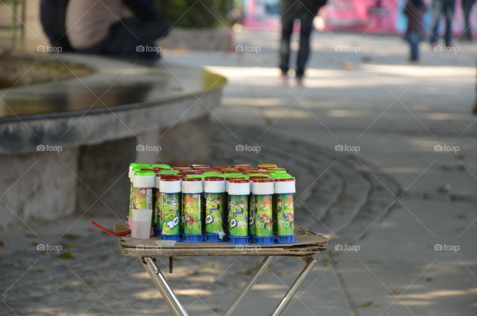 a bundle of boxes