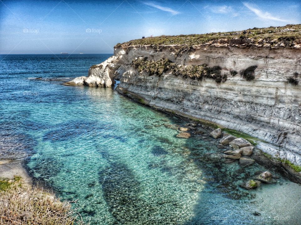 Malta cliff