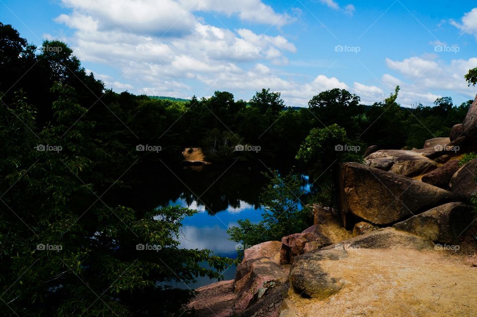 Scenic landscape view