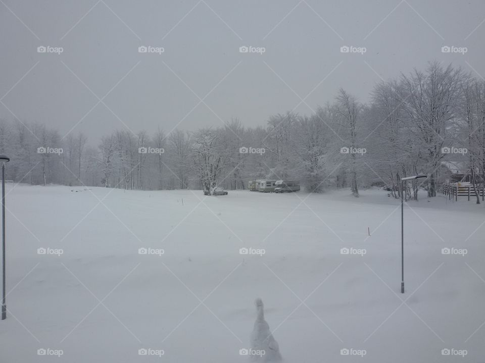 winter time mountain with snow. winter time mountain with snow