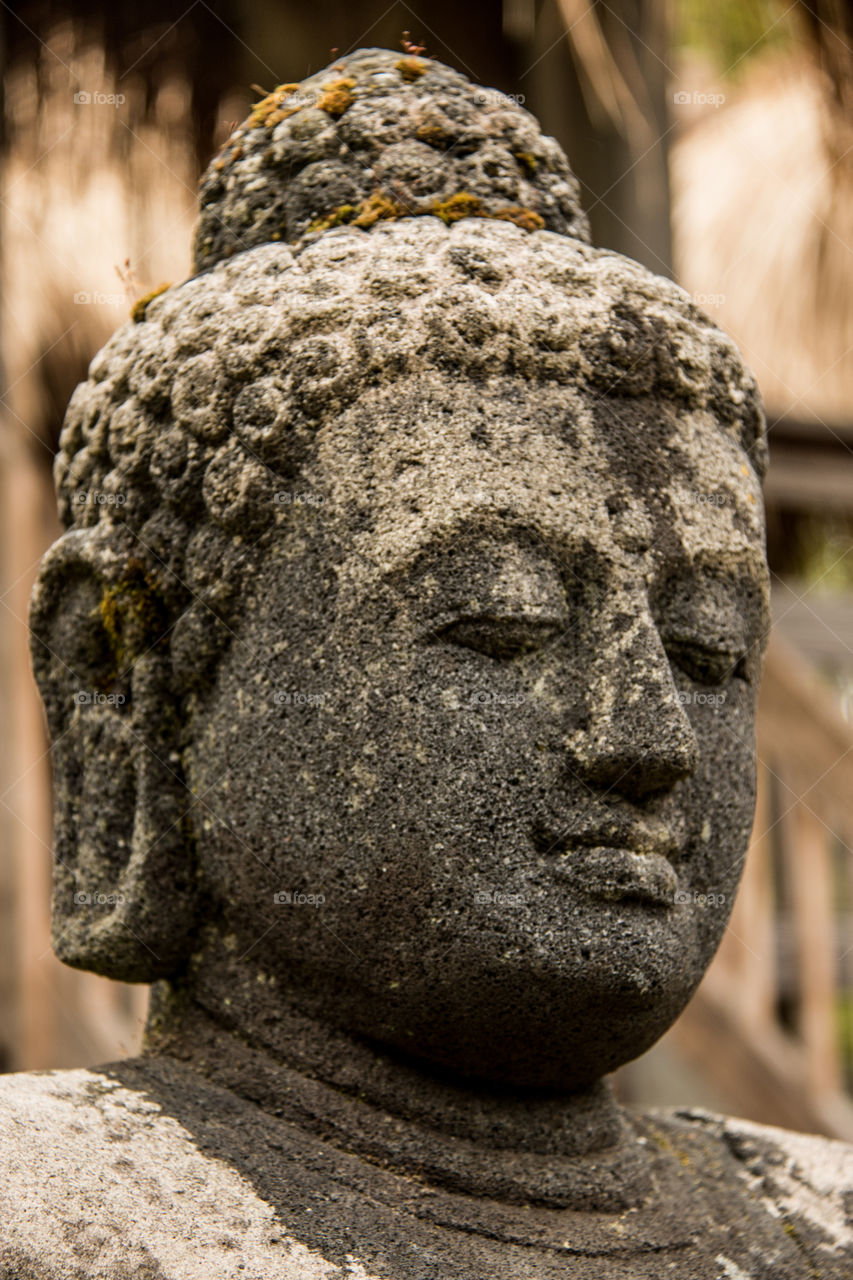 A buddha statue