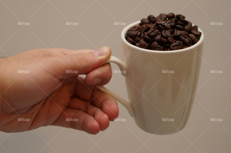 coffee cup hand coffeecup by lexlebeur