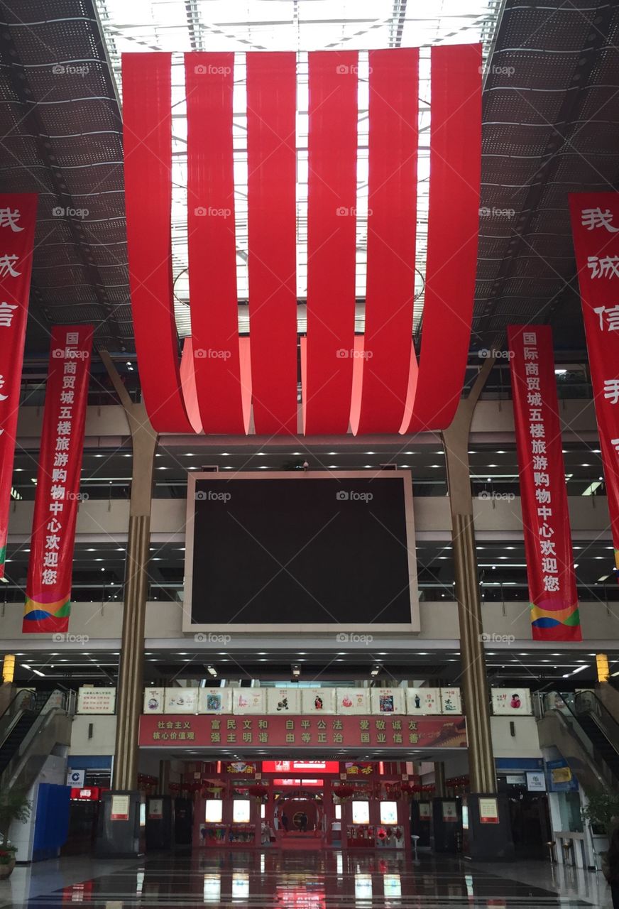 Entrance into the Futian market in Yiwu 