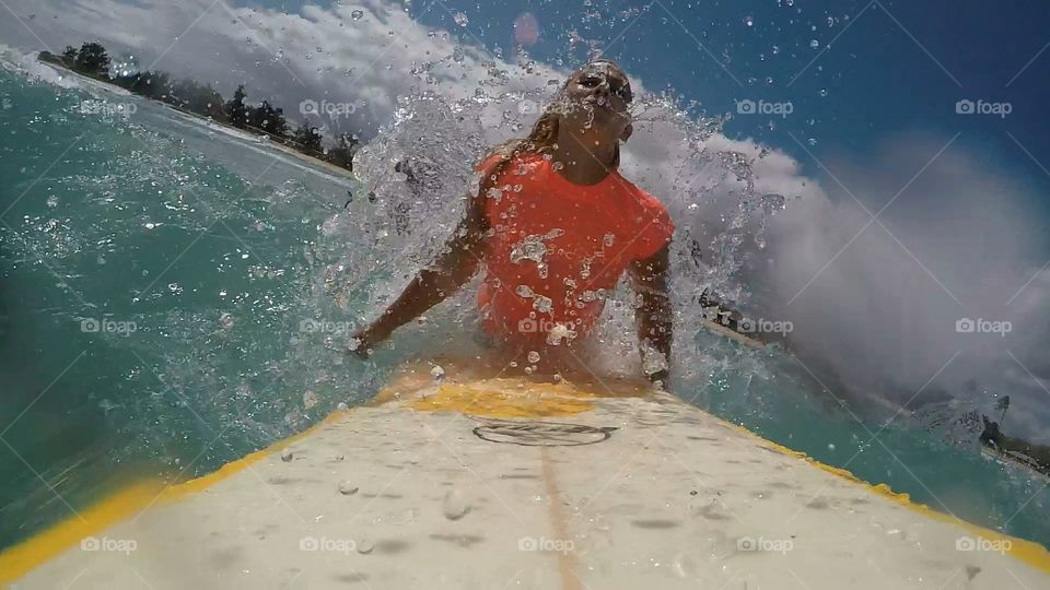 Paddling Out Hawaii