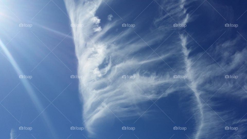 Weird cloud. More sky pictures.....I take way too many!