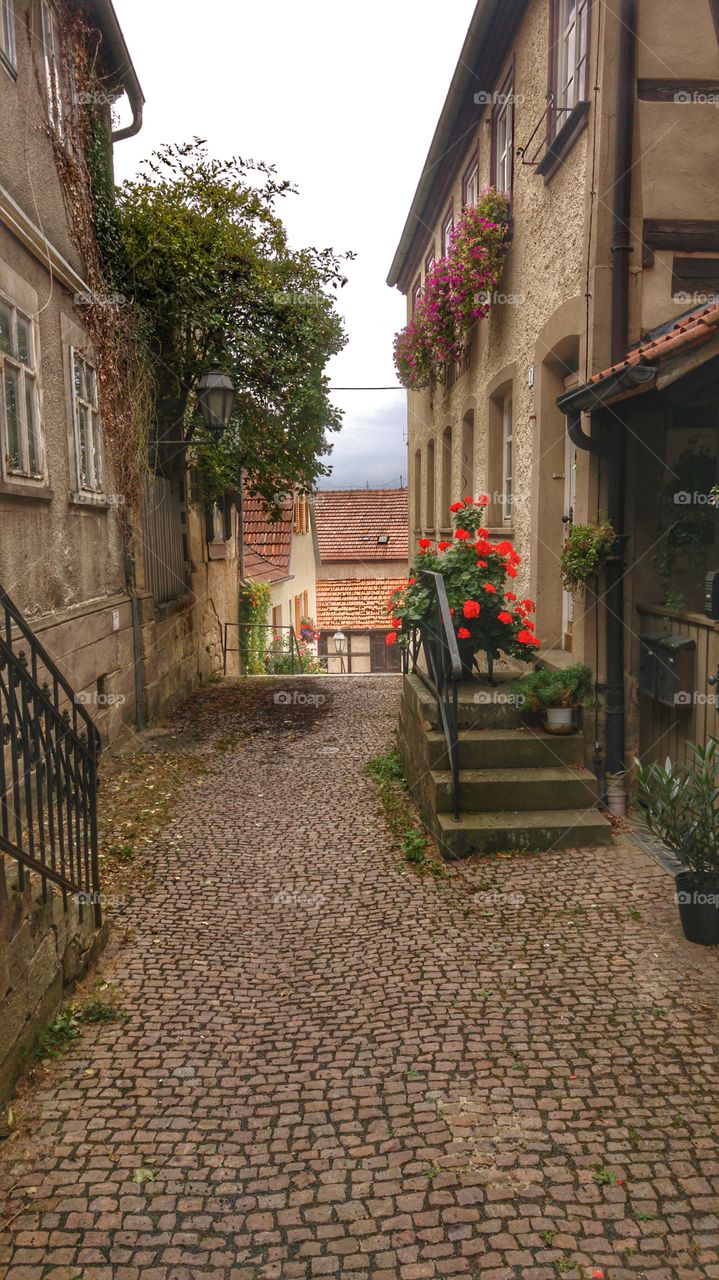 Gasse in Franken