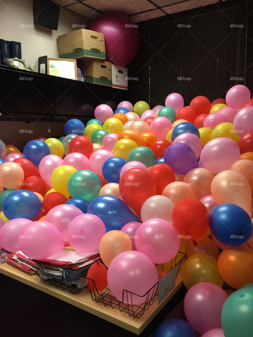 Office balloon bomb