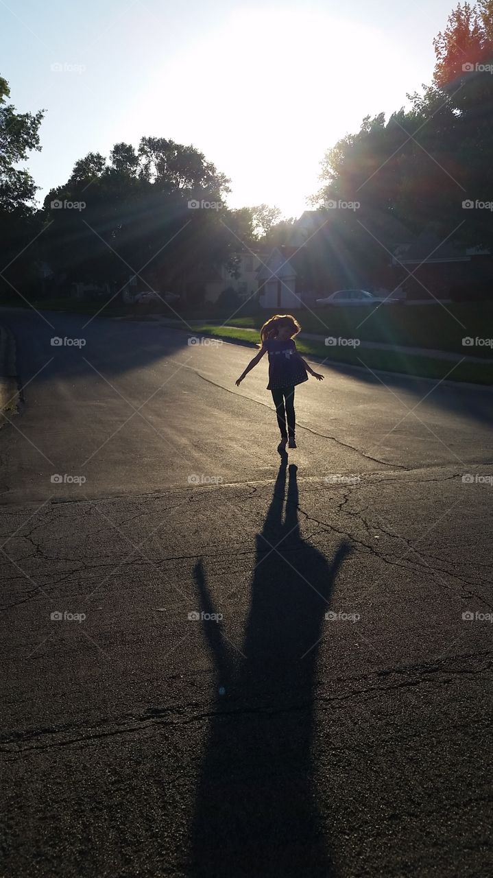 Skipping Through Shadows