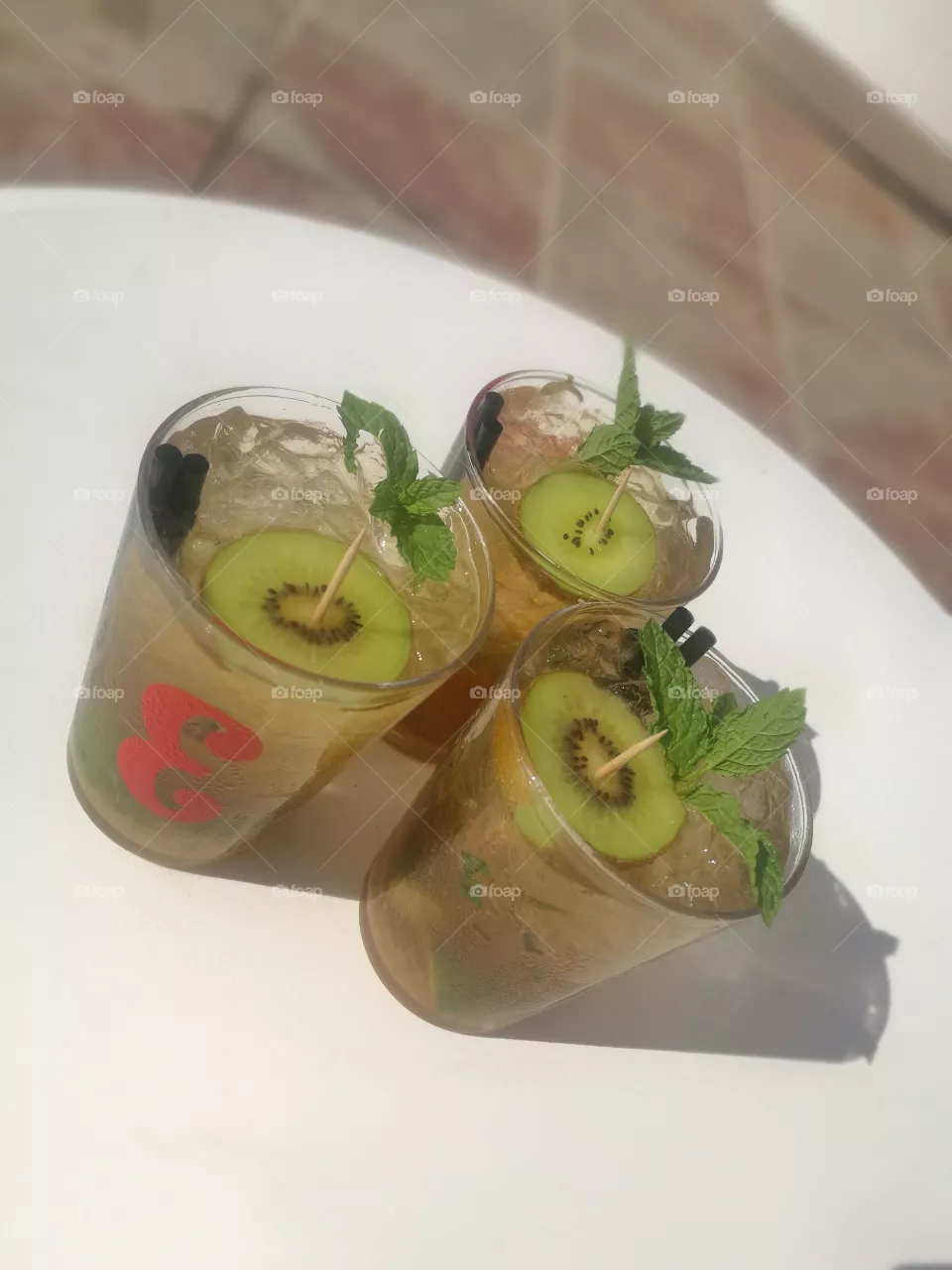 mojitos in the summer