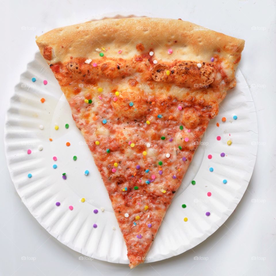 Pizza Party. Sprinkle pizza 