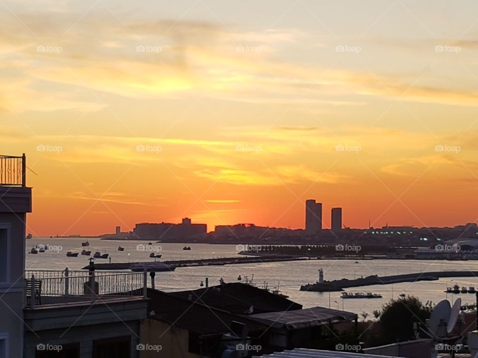 istanbul by sunset