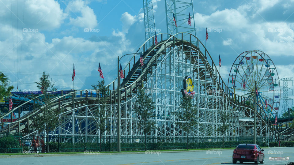 Wood Roller Coaster