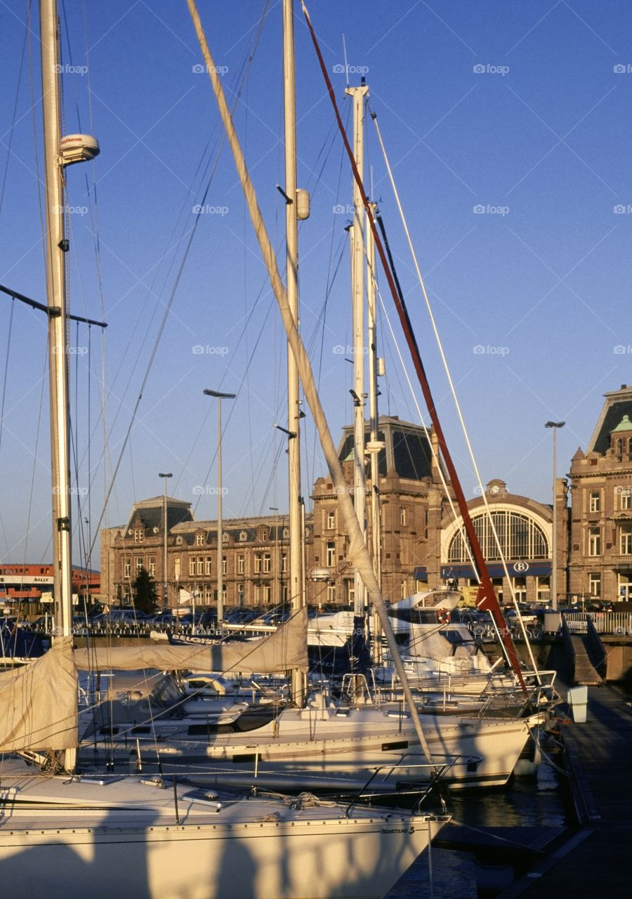 Ostend . Harbour