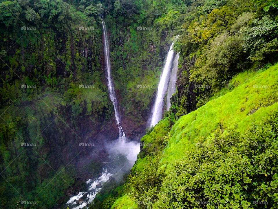 Thosegar Waterfall In India..