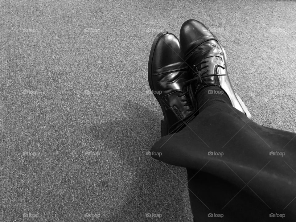 Man’s formal shoes 