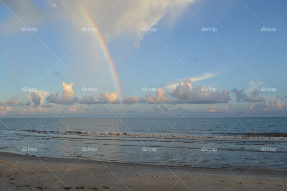 Beach rainbow