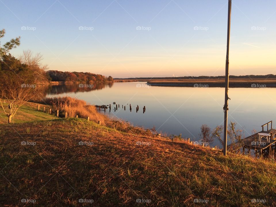 No Person, Water, Landscape, Sunset, Nature