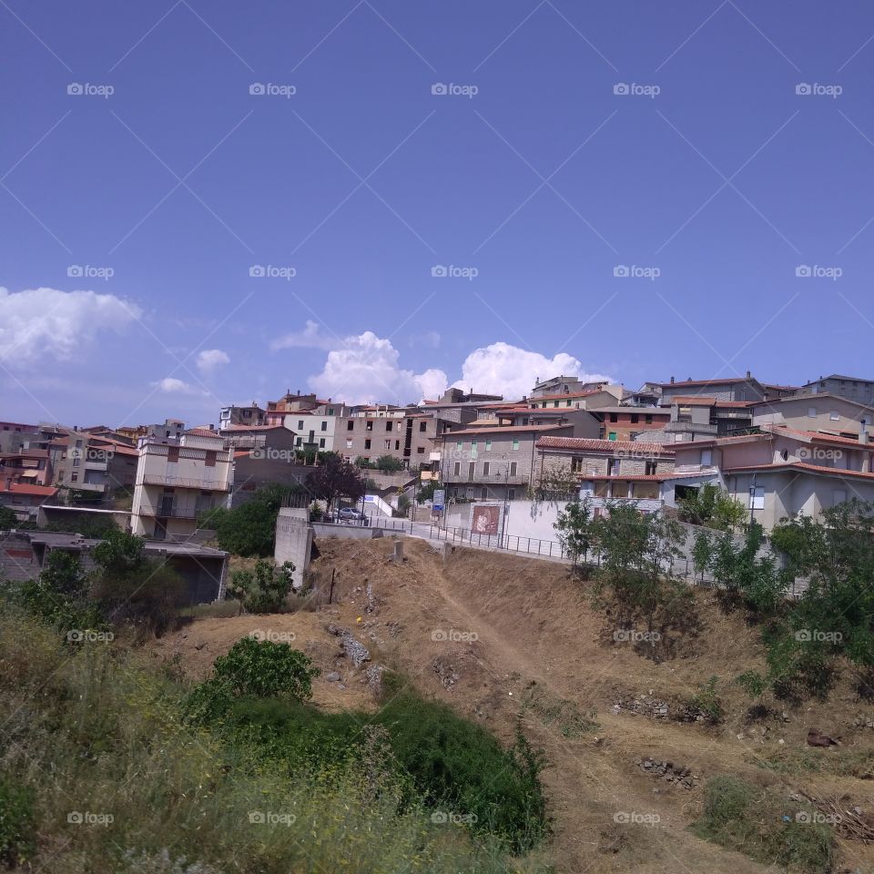 Glimpse of Sarule (Nuoro)