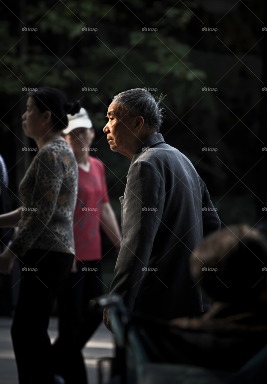 shanghai garden people face by hannessoderlund