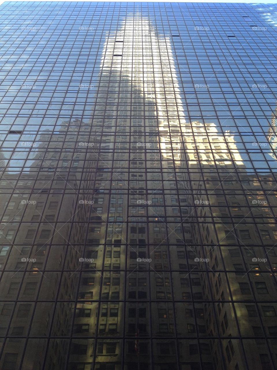 Chrysler Building reflection 