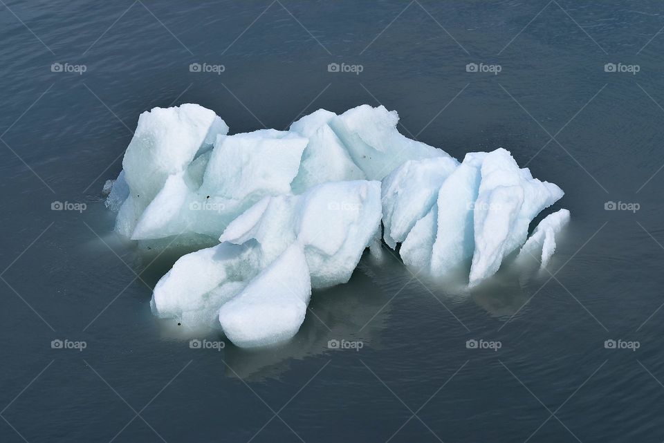 Iceberg from Hubbard Glacier