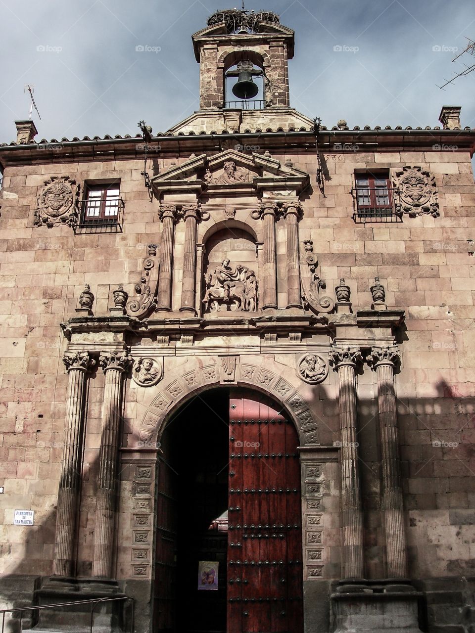 Iglesia de San Martin de Tours. Iglesia de San Martin de Tours, s. XII (Salamanca - Spain)