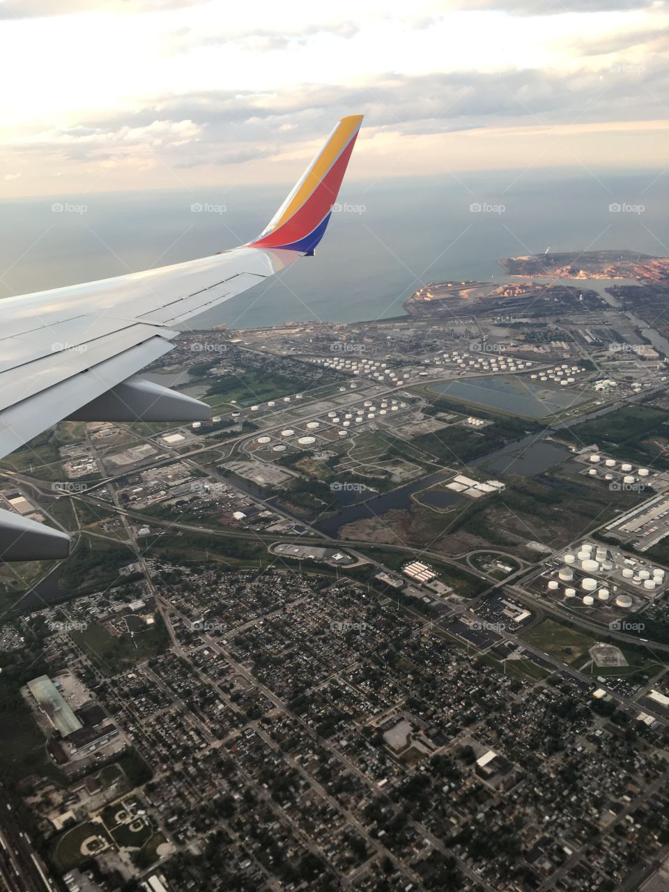 Southwest flight Chicago Illinois 