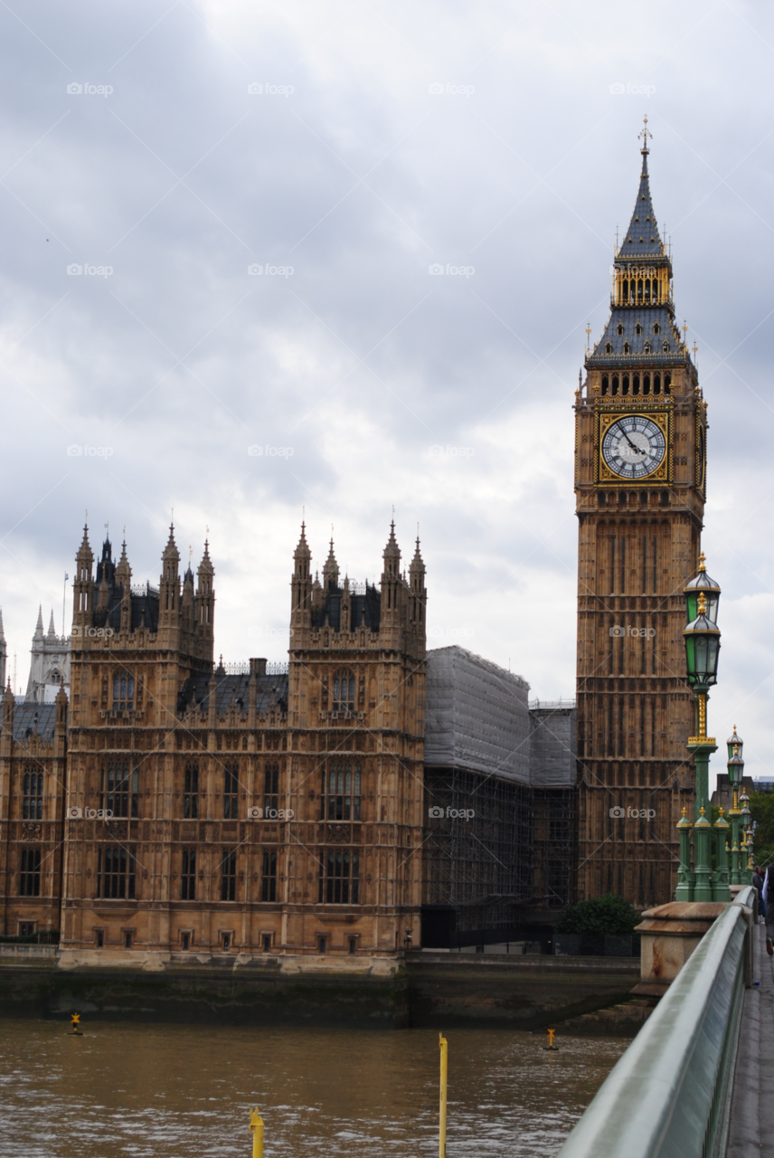 london england great britain clock by HabHop