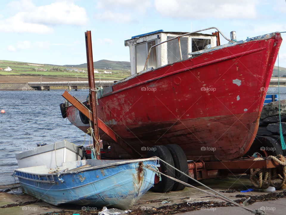 blue ireland red crate by kshapley