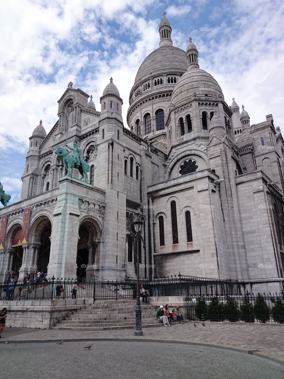 Paris, Sacre Coeur church