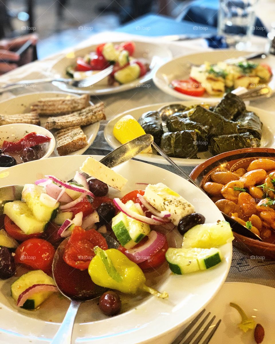 Greek food